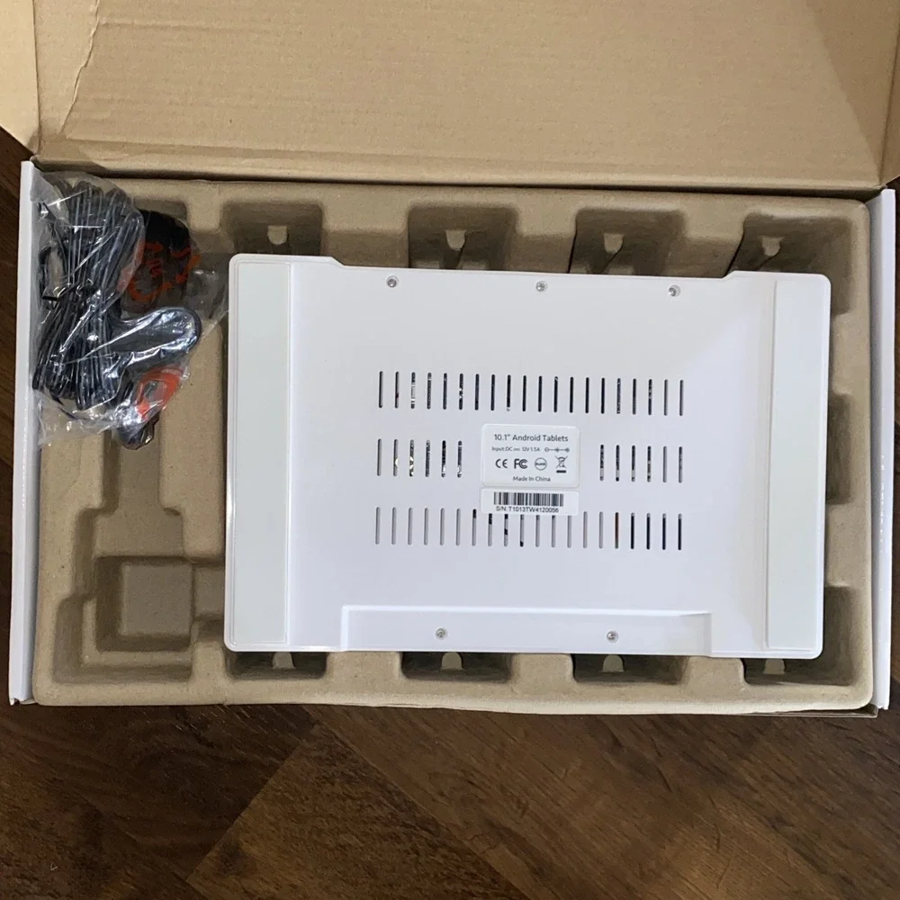 Chowbus Digital Menu Tablet Desktop Signage New Open‎ Box Power And Instructions